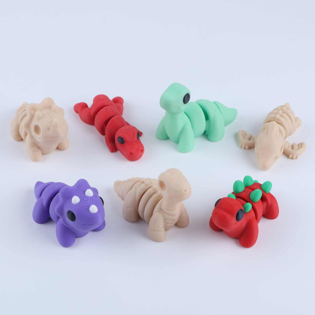 Mini Dinosaur Fidget Toy Set