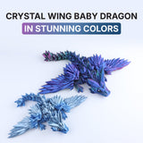 Crystal Wing Baby Dragon Fidget Toy