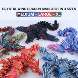 Crystal Wing Dragon Fidget Toy