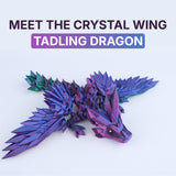 Crystal Wing Tadling Dragon Fidget Toy