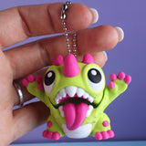 Little Tooth Monster Keychain