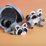 Raccoon - Trash Can