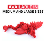 Rose Winged Dragon Fidget Toy