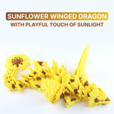 Sunflower Winged Dragon Fidget Toy