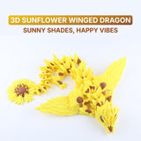Sunflower Winged Dragon Fidget Toy