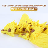 Sunflower Winged Dragon Fidget Toy