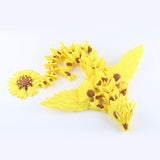 Sunflower Winged Dragon Fidget Toy