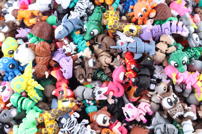 3D Printed Mini Fidget Creatures