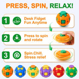 Press & Spin Fidget Ball