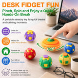 Press & Spin Fidget Ball