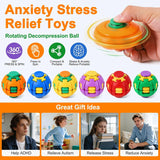 Press & Spin Fidget Ball