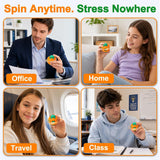 Press & Spin Fidget Ball