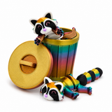 Raccoon - Trash Can